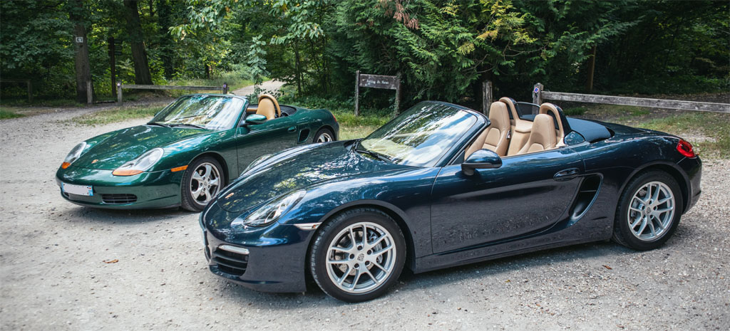 Porsche 986 et 981 Boxster