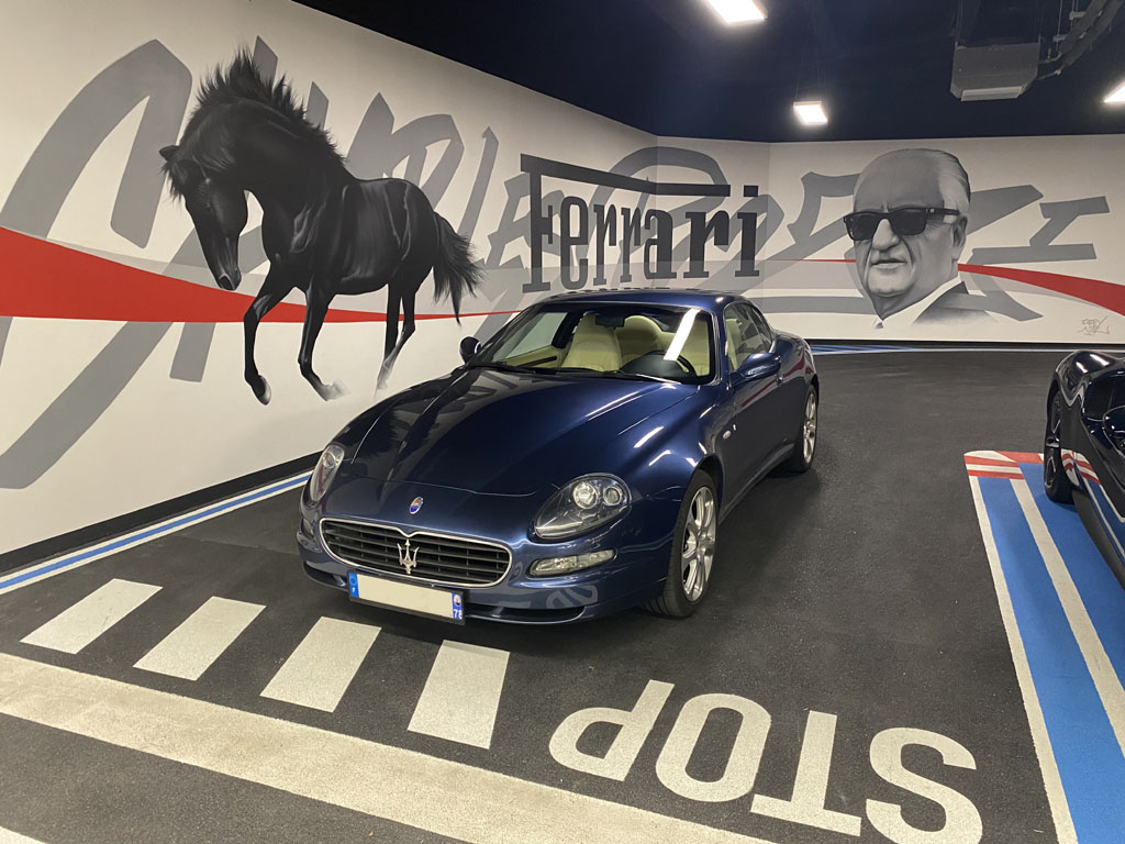 Maserati Coupé 4200 GT chez Pozzi