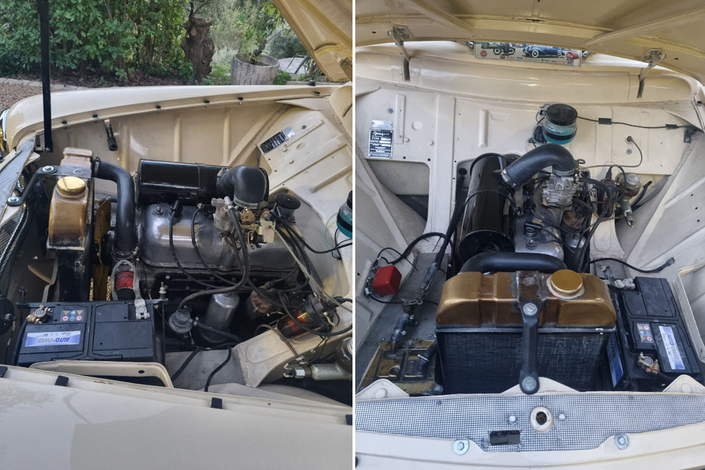 Moteur essence Peugeot 403 cabriolet