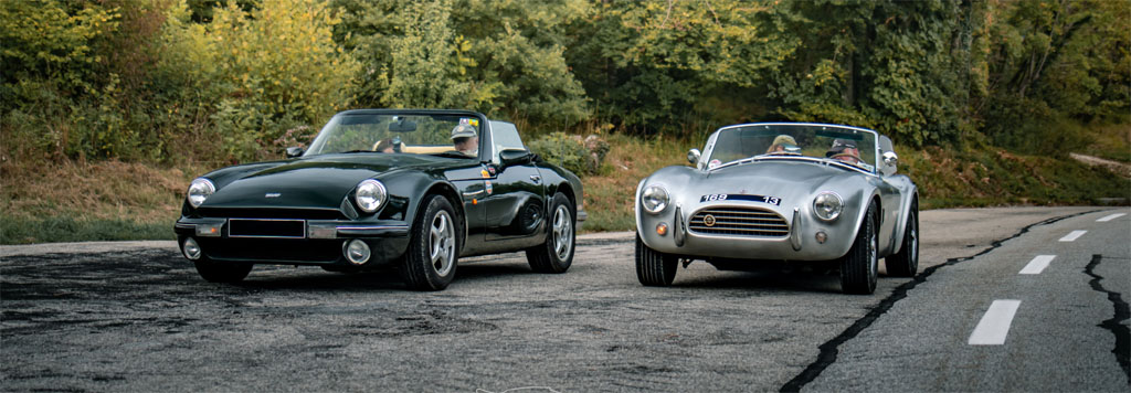 TVR S4 et Cobra Replica