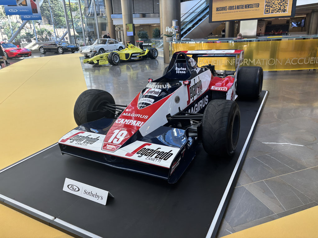 Toleman Hart Ayrton Senna