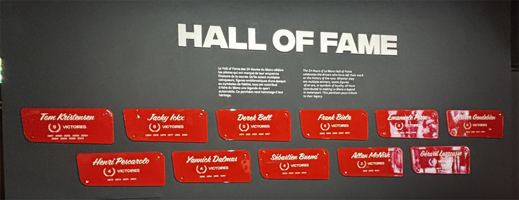 Hall of Fame au musée M24